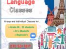 Online French Language classes
