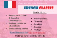 FRENCH CLASSES