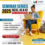 Edexcel seminar series 2025