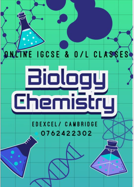 IGCSE & O/L CHEMISTRY AND BIOLOGY
