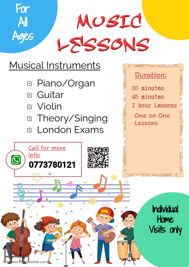 Music Classes For Kids | Piano Violin Guitar Lessons