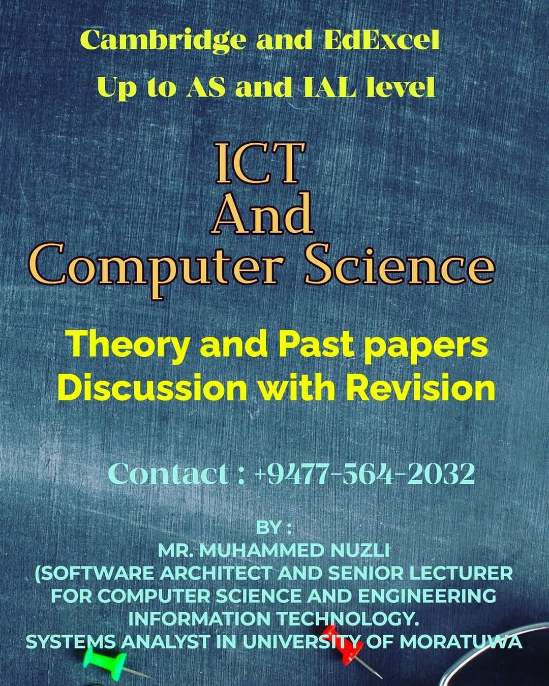 ICT Cambridge and Edexcel