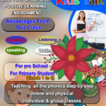 Online English spoken and syllabus classes for students islandwide