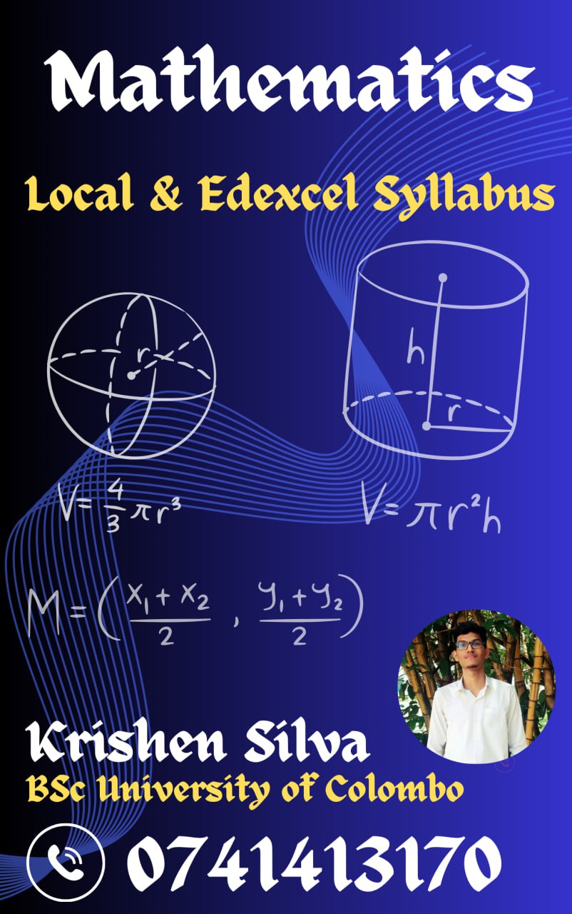 English medium Maths ( Local & Edexcel Syllabus)