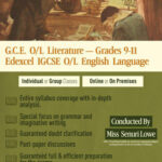 GCE O/L LITERATURE, IGCSE EDEXCEL ENGLISH, 6-11 syllabus coverage London or Local syllabus