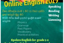 Online English spoken and syllabus classes for students islandwide