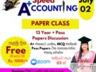 Accounting Paper Class