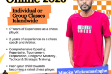 Chess Online classes All Islandwide and physical classes at Matara
