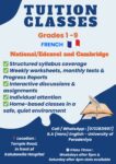 French Tuition Classes for National/Edexcel and Cambridge curriculum