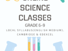 Online Science Classes – Grade 6-9 (Local syllabus English medium, Cambridge & Edexcel)