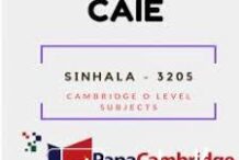 Online sinhala classes for edexcel and Cambridge exams, conducted by a professional lady teacher