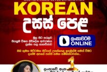 🇰🇷 2027 සහ 2028 අ.පො.ස. උසස් පෙළ කොරියානු භාෂා නව පන්ති ආරම්භය!
